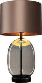 Kaspa SALVADOR BLACK 41124107 Asztali lámpa 1x25W/E27 IP20
