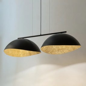 SOLAR függeszték 2xE27/60W/230V fekete, kábellel