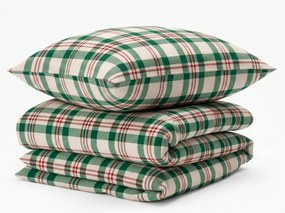 Pamut ágynemű WINTER PLAID színes hotelzsebbel Ágyneműhuzat mérete: 70 x 90 cm | 140 x 200 cm