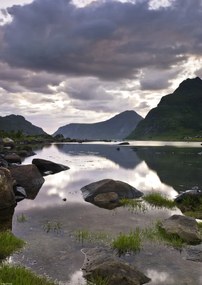 Poszter 29,7x42cm Norvég fjord 6, Assaf Frank