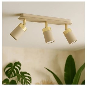 Brilagi - Spotlámpa POKER 3xGU10/25W/230V bézs