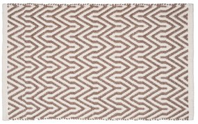 Bézs újrahasznosított műanyag fürdőszobai kilépő 50x80 cm Altai – Wenko