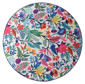 Wild Garden Circle fürdőszobai kilépő, ø 100 cm - Foutastic