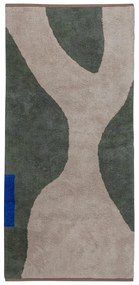 Sötétzöld mosható pamut futószőnyeg 70x150 cm Figura – Mette Ditmer Denmark