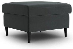 Sötétszürke bársony lábtartó Kyoto – Cosmopolitan Design