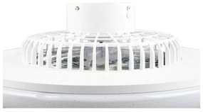 Fehér-ezüstszínű LED mennyezeti lámpa Visby – Trio