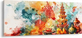 Kép - Akvarell illusztráció (120x50 cm)