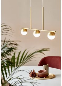 Nordlux - Csillár zsinóron CONTINA 3xG9/5W/230V réz