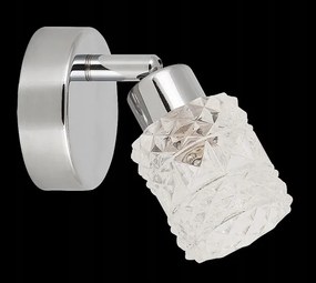 Reflektor fali lámpa Brenda Rabalux G9 40W króm üveg6115 spot fali lámpa