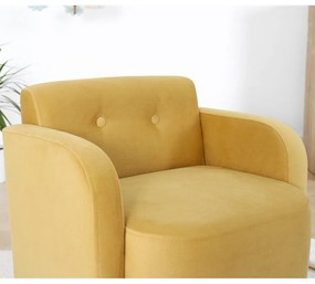 Sárga gyerek fotel Volie – Artie