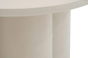 Clav dohányzóasztal 60 cm és Cylindus dohányzóasztal 80 cm - bézs