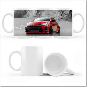 Fotó bögre piros Toyota Bw