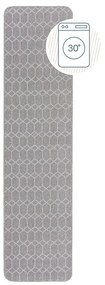 Világosszürke mosható futószőnyeg 57x230 cm Argyll – Flair Rugs