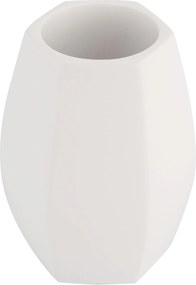 Tároló bögre Fehér Fürdőszobai Fogkefék Wc-ecsetek Tömör