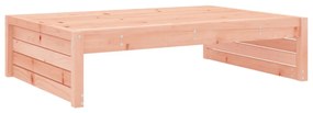vidaXL tömör duglászfenyő kerti lábzsámoly párnával 120x80 cm