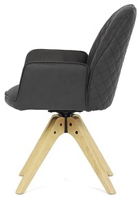 Fekete Szövet Étkezőszék. HC-539 BK3