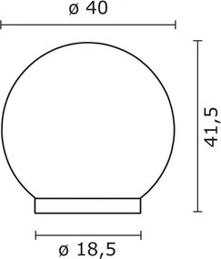 Novolux VIC 345D-G05X1A-02 Állólámpa 1x105W/E27 IP43