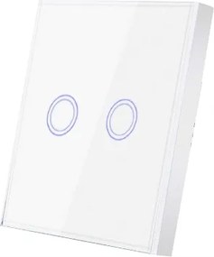 Távirányító Érintőkapcsoló Wifi Rádió Dupla 433 MHz