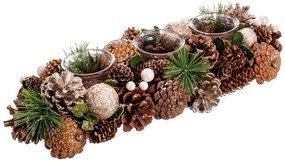 Műanyag-üveg gyertyatartó – Casa Selección