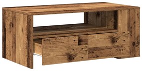 Kávézóasztal Öreg Fa 102x55x43,5 cm Mérnöki Fa