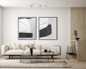Mennyezeti Lámpa Fehér Nesto ITALUX-SPL-23436-3-WH