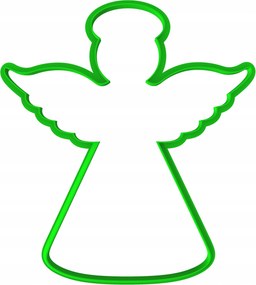 Karåcsonyi Mézeskalåcs Forma Karåcsonyi Nagy XXL Angyal 18cm