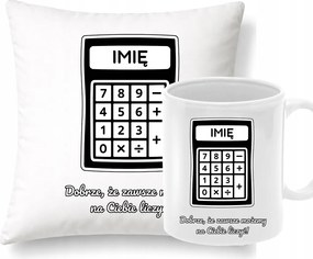 Párna Bögre Ajándék szett Könyvelőnek Név Számíthatunk rád