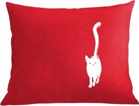 Párna párnahuzat Macska az oldalán