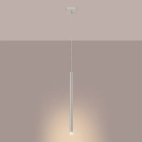 Sollux SL.1512 - Csillár zsinóron PASTELO 1xG9/8W/230V krémes