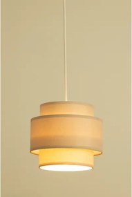 BRILAGI - Kábeles függőlámpa RESNA 2xE27/60W/230V, átm. 30 cm, bézs