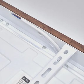 Brilagi - LED fürdőszobai lámpatest WOODY FRAME LED/40W/230V 60x60 IP44 tölgy-cseresznye