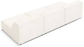 Krémszínű buklé kanapé 240 cm Jodie – Micadoni Home