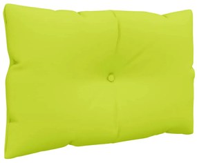 3 db élénkzöld szövet raklappárna