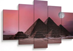 Kép - Piramisok giza, Egyiptom (150x105 cm)