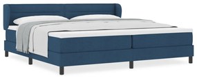 Boxspring Ágy Matraccal Kék 200x200 cm
