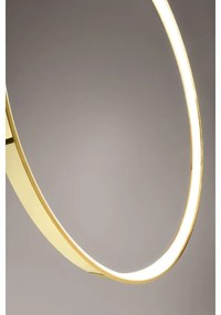 Thoro TH.248 - LED Csillár zsinóron RIO LED/50W/230V CRI90 3000K átm. 78 cm arany