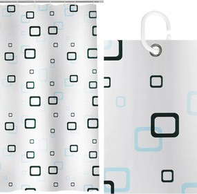 Tejes ZUHANYFÜGGÖNY180x200 Mintás Strapabíró Peva Kád Feletti Zuhanyfüggöny