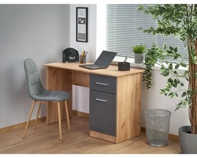 Elmo íróasztal, wotan tölgy / antracit