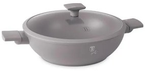 BerlingerHaus Wok fedővel (30 cm) Taupe Collection  BH/8095