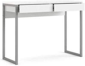 Felix White íróasztal, fehér fényes