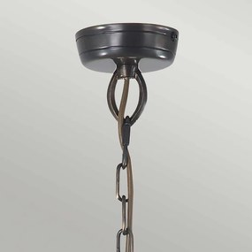Elstead Lighting MANSION HOUSE MANSION-HOUSE8-BR Függőlámpa 3x60W/E14 IP44
