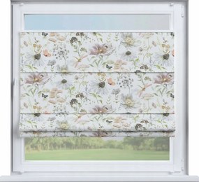 Dekoria Római pliszírozott roló Szicília 80x160 fehér