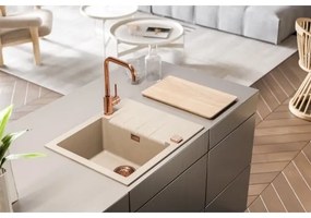 ALVEUS 1132017 - Mosogató CADIT 59x50 cm gránit/fehér