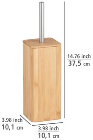 WENKO 24748100 - WC-kefe BAMBUSA 10x37,5 cm barna