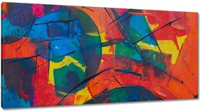 Festmények 115x55 Absztrakt Sandy