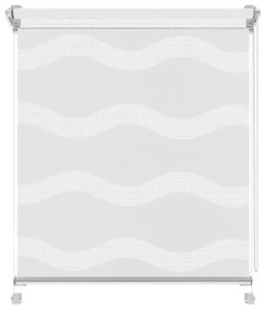 Gario Sávroló Mini Wave Fehér Szélesség: 72 cm, Magasság: 220 cm