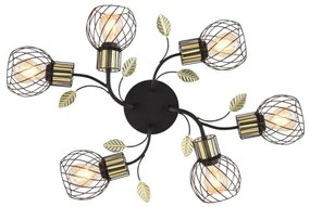 Globo 54113-6D - Felületre szerelhető csillár LALLY 6xE27/40W/230V