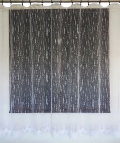 Mg Függöny 602/16 Fehér esőkabát 180cm 1,8m Kupon