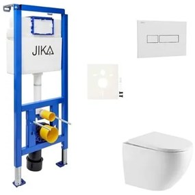 Falra szerelhető WC készlet világos falakhoz / fal előtti SAT SIKOJSREX67