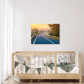 Kép - Az utazás napfelkeltekor (70x50 cm)